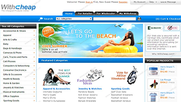 Website Withcheap Online Shopping Responsive design 